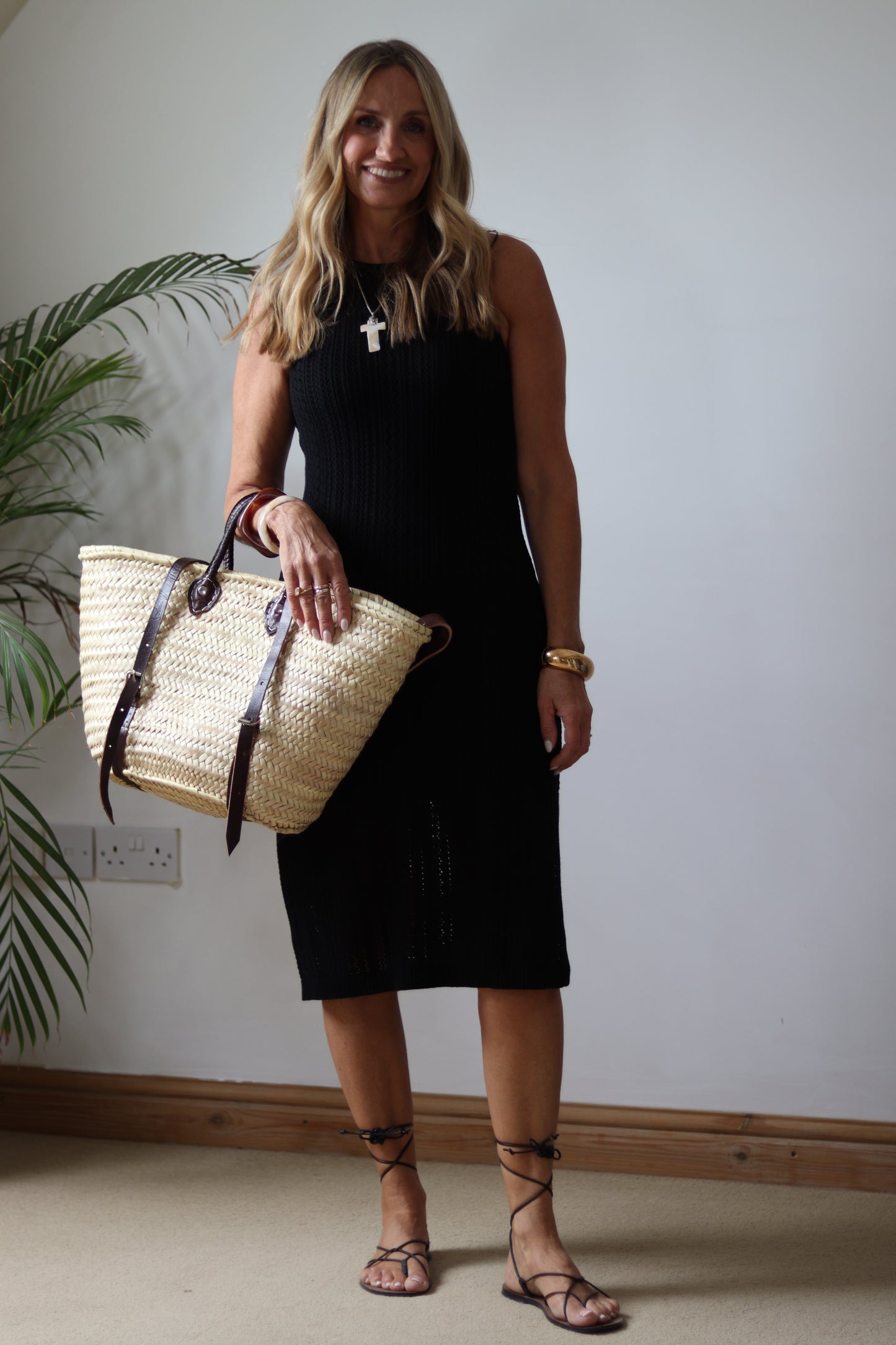 Crochet Midi Dress