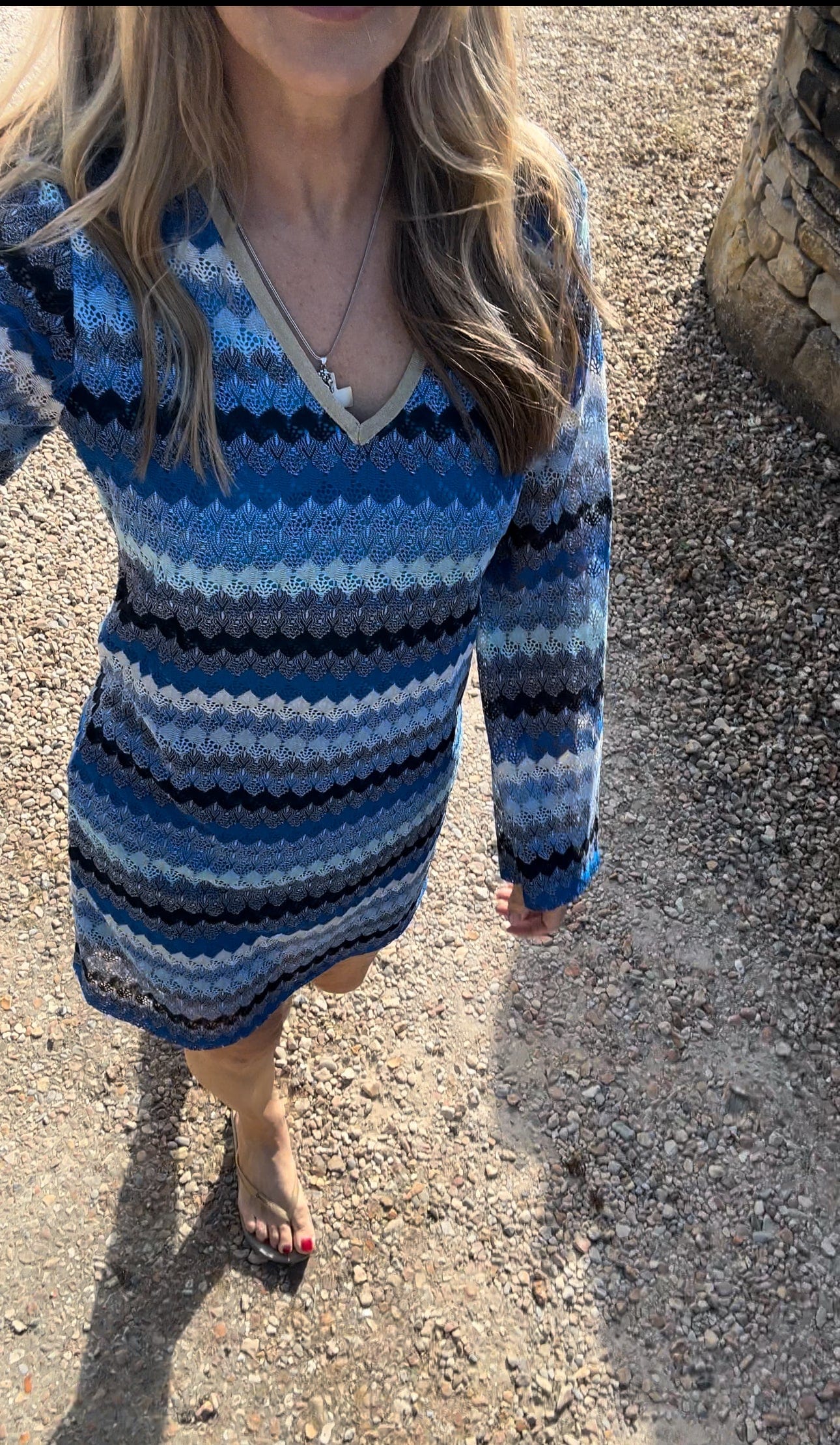 St Tropez Dress - Blue