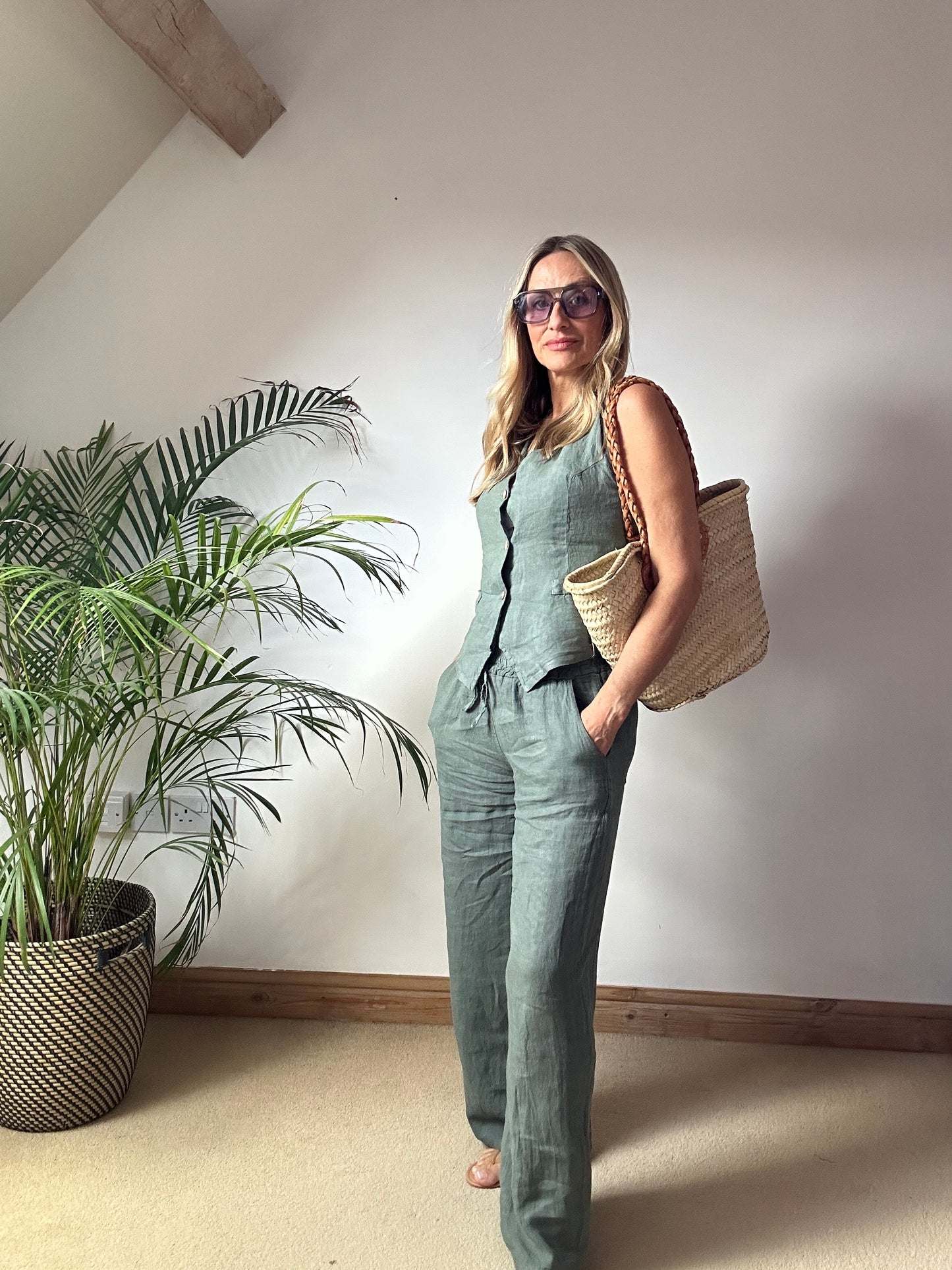 Linen Waistcoat