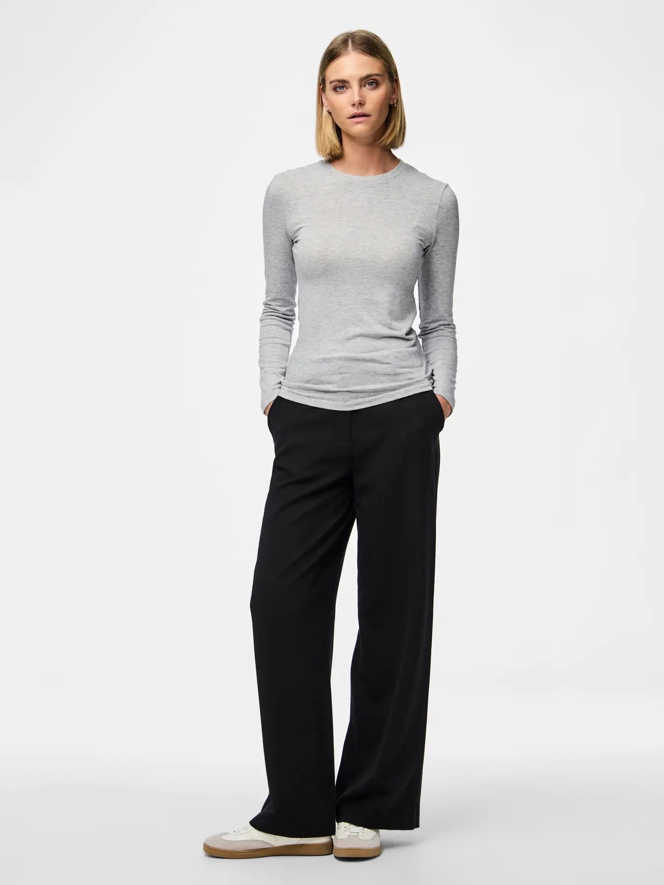 Light Grey Melange Base Layer