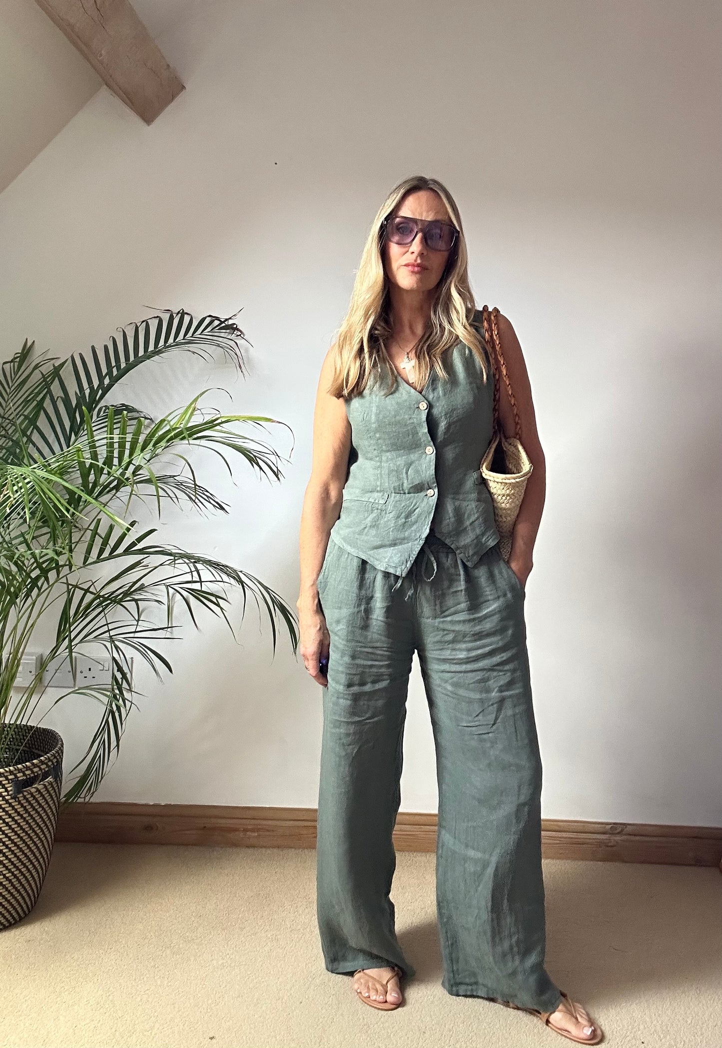 Linen Waistcoat