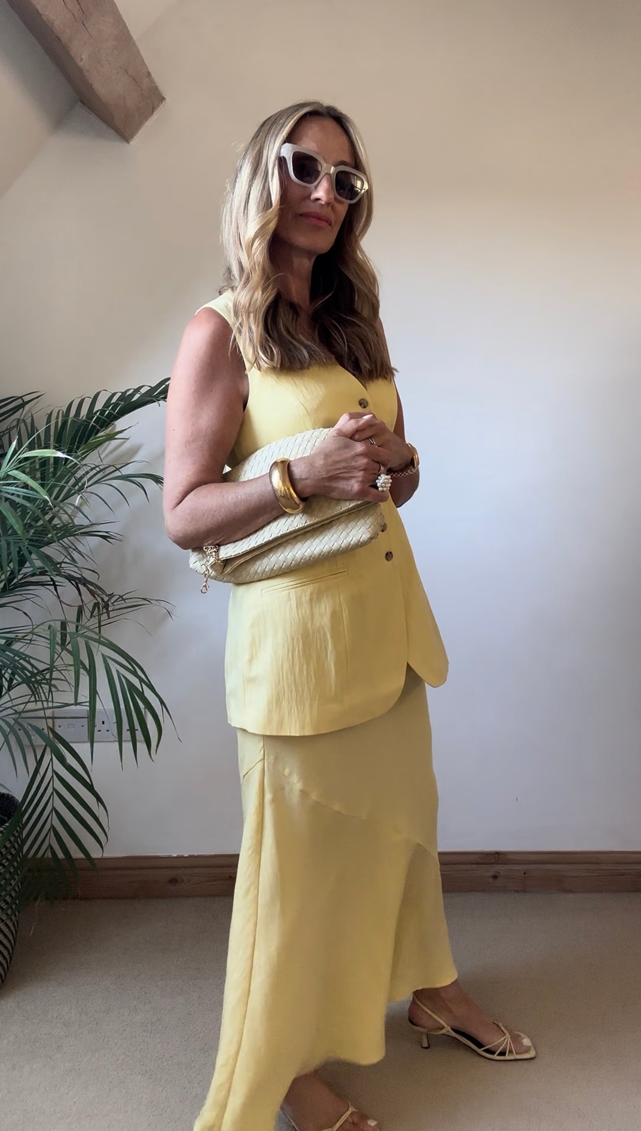Lemon Maxi Skirt
