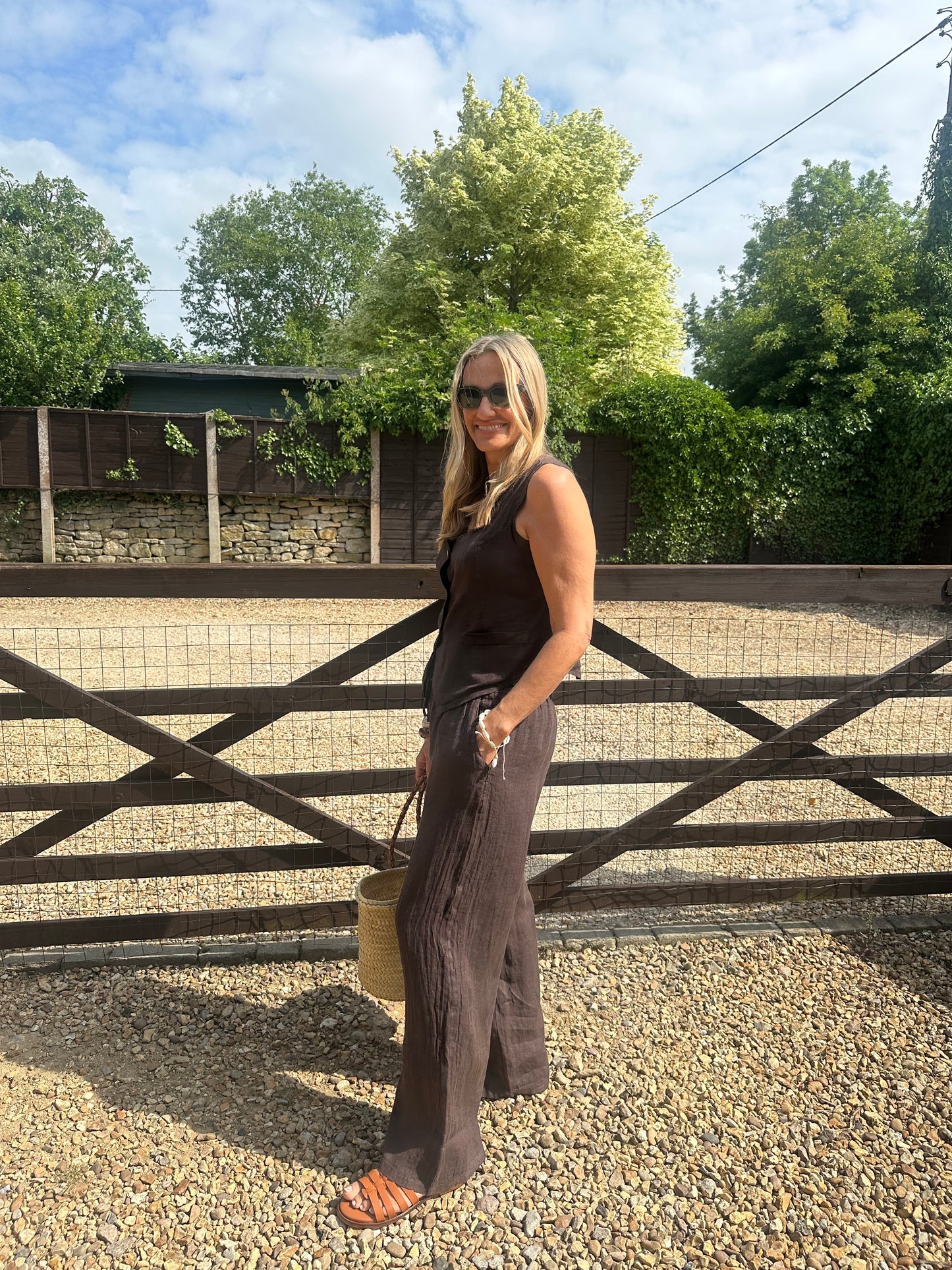Linen Waistcoat