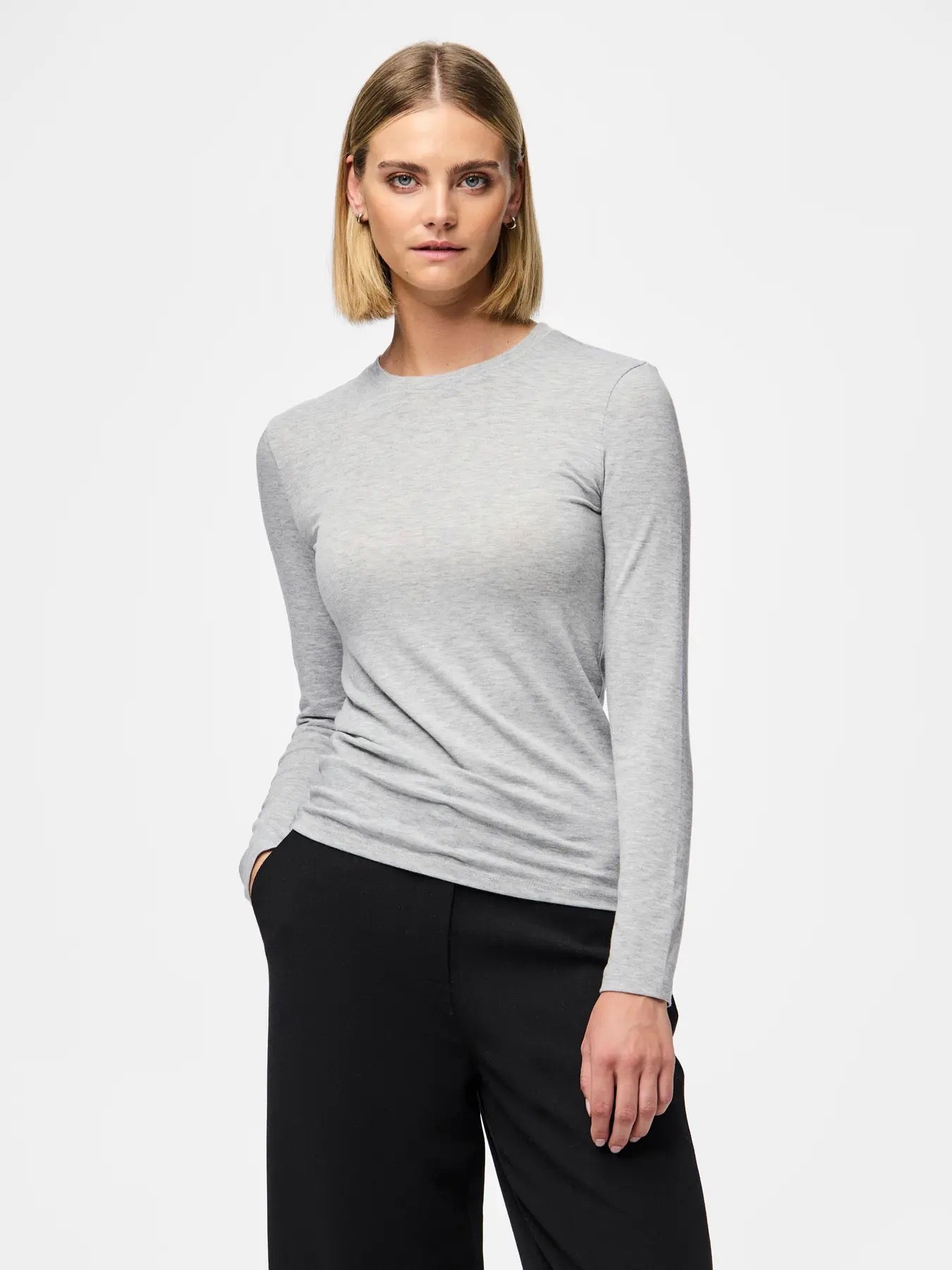 Light Grey Melange Base Layer