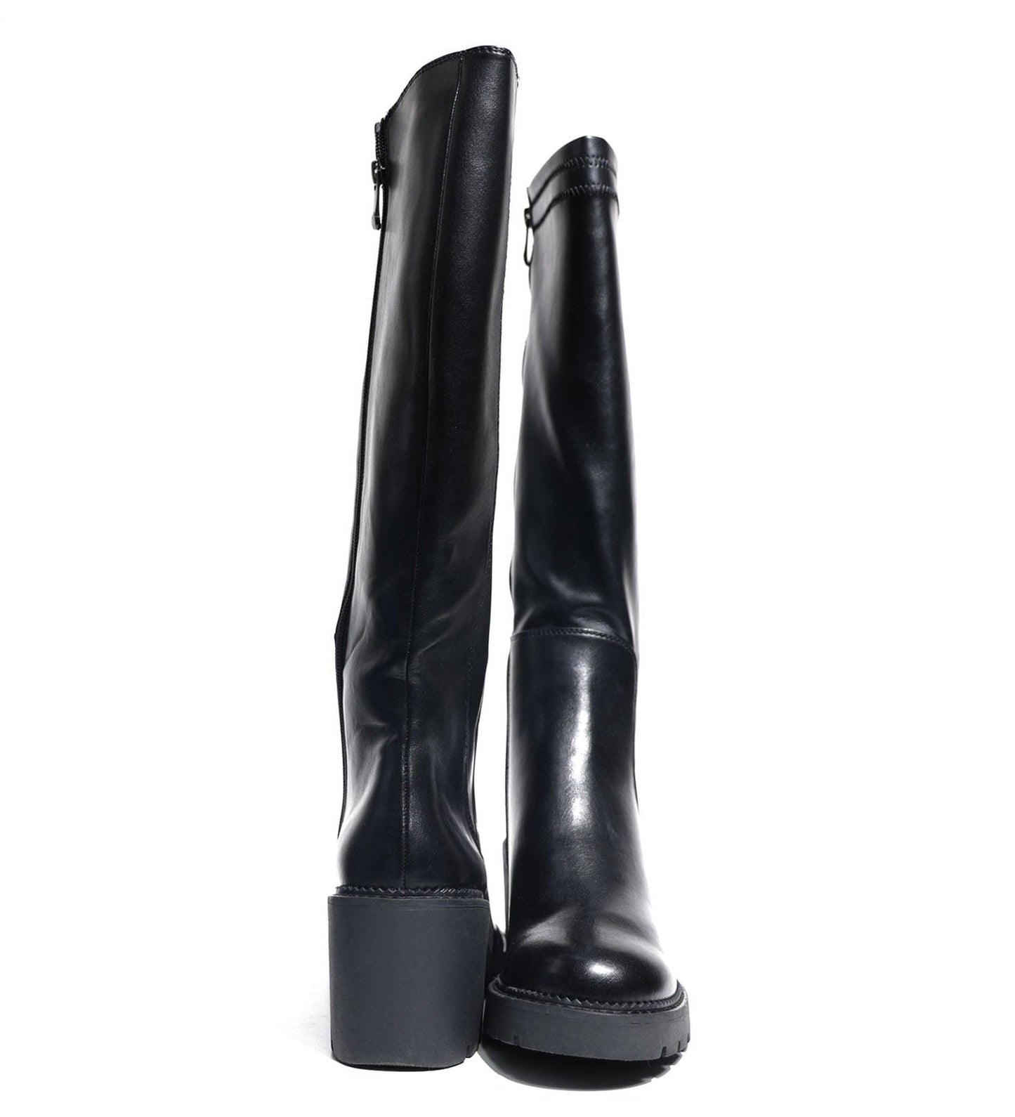 Black Knee High Boots