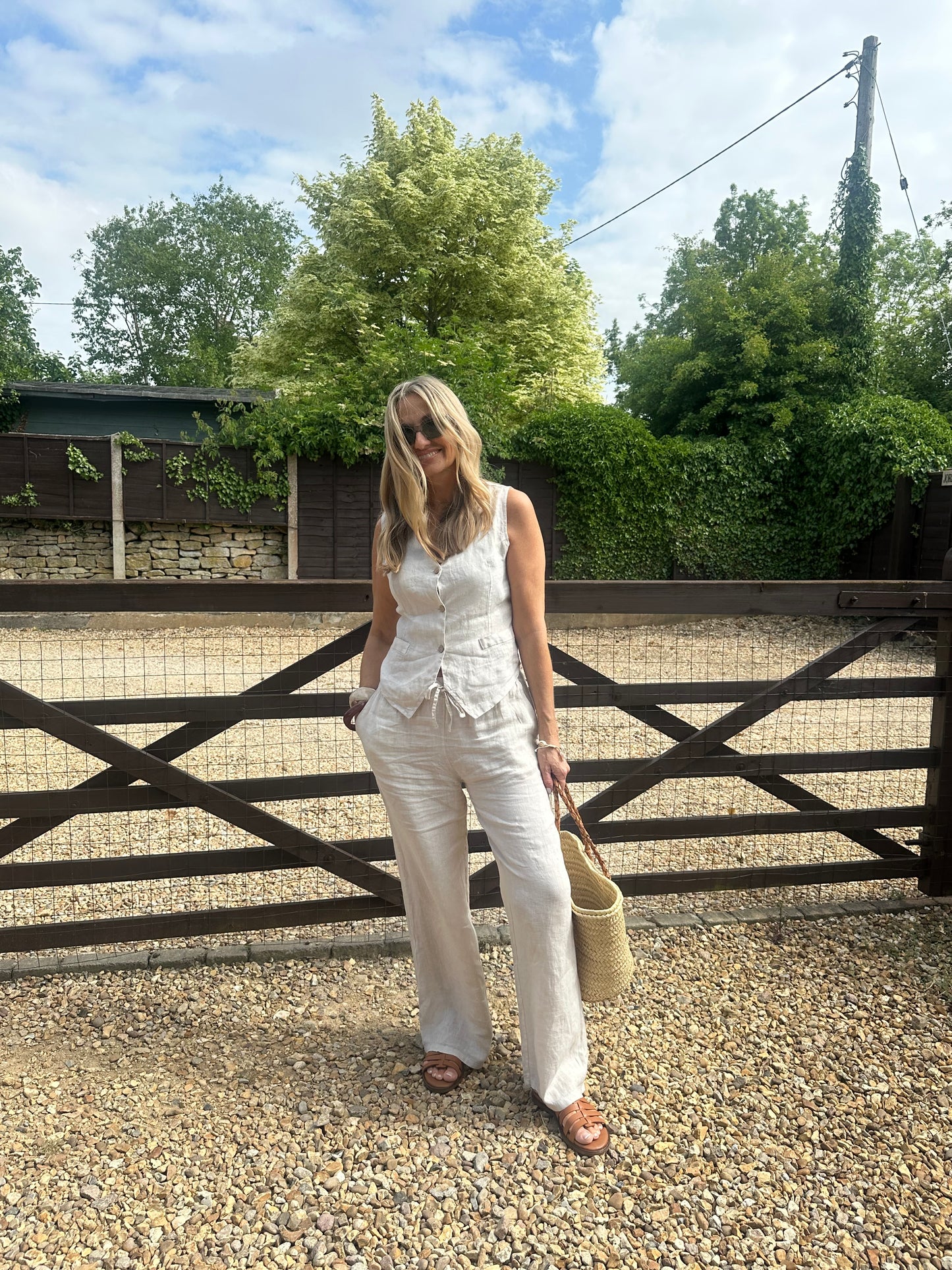 Linen Waistcoat