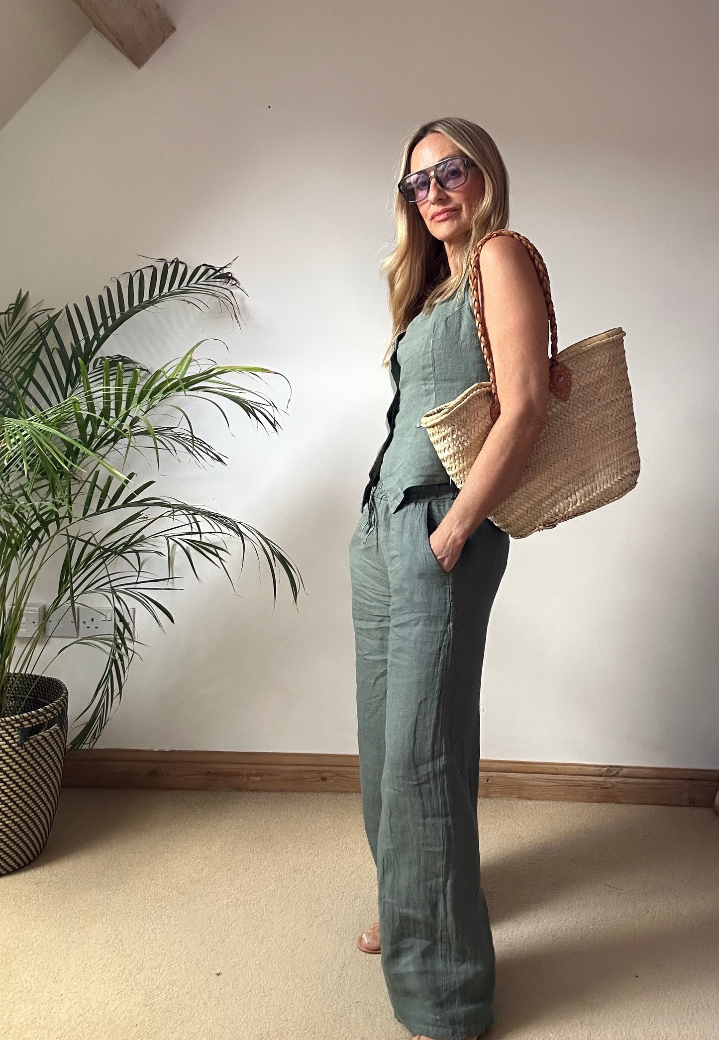 Linen Waistcoat