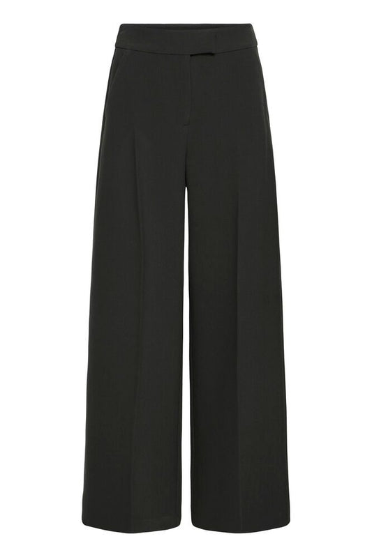Black Wide Leg Trousers