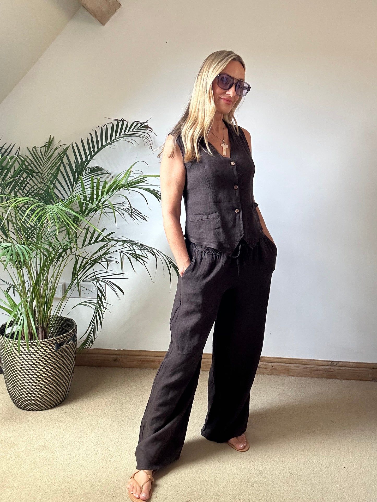 Linen Waistcoat