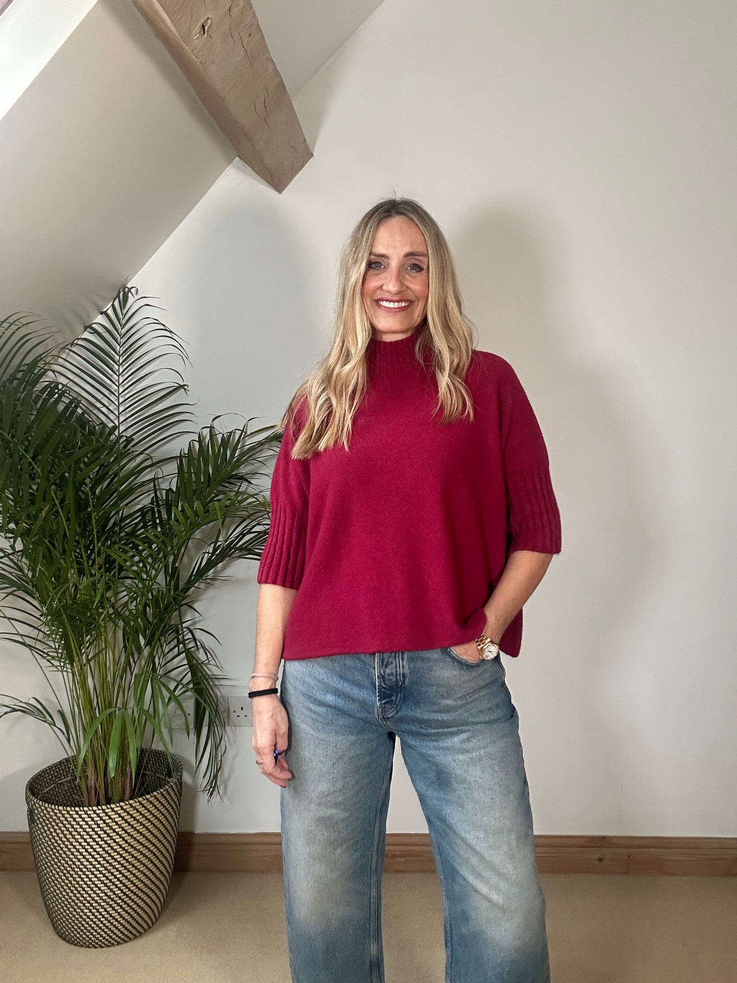 Short Sleeve, Boxy Jumper