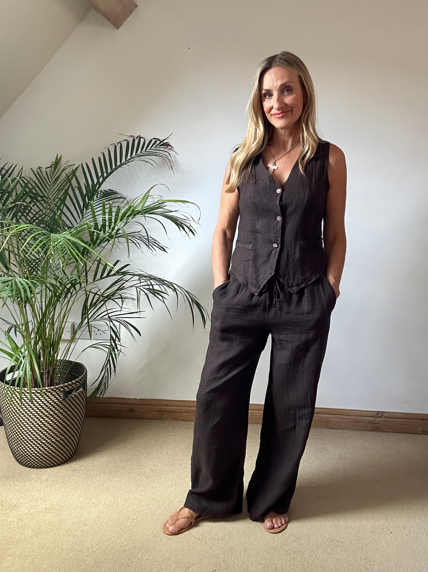 Linen Waistcoat