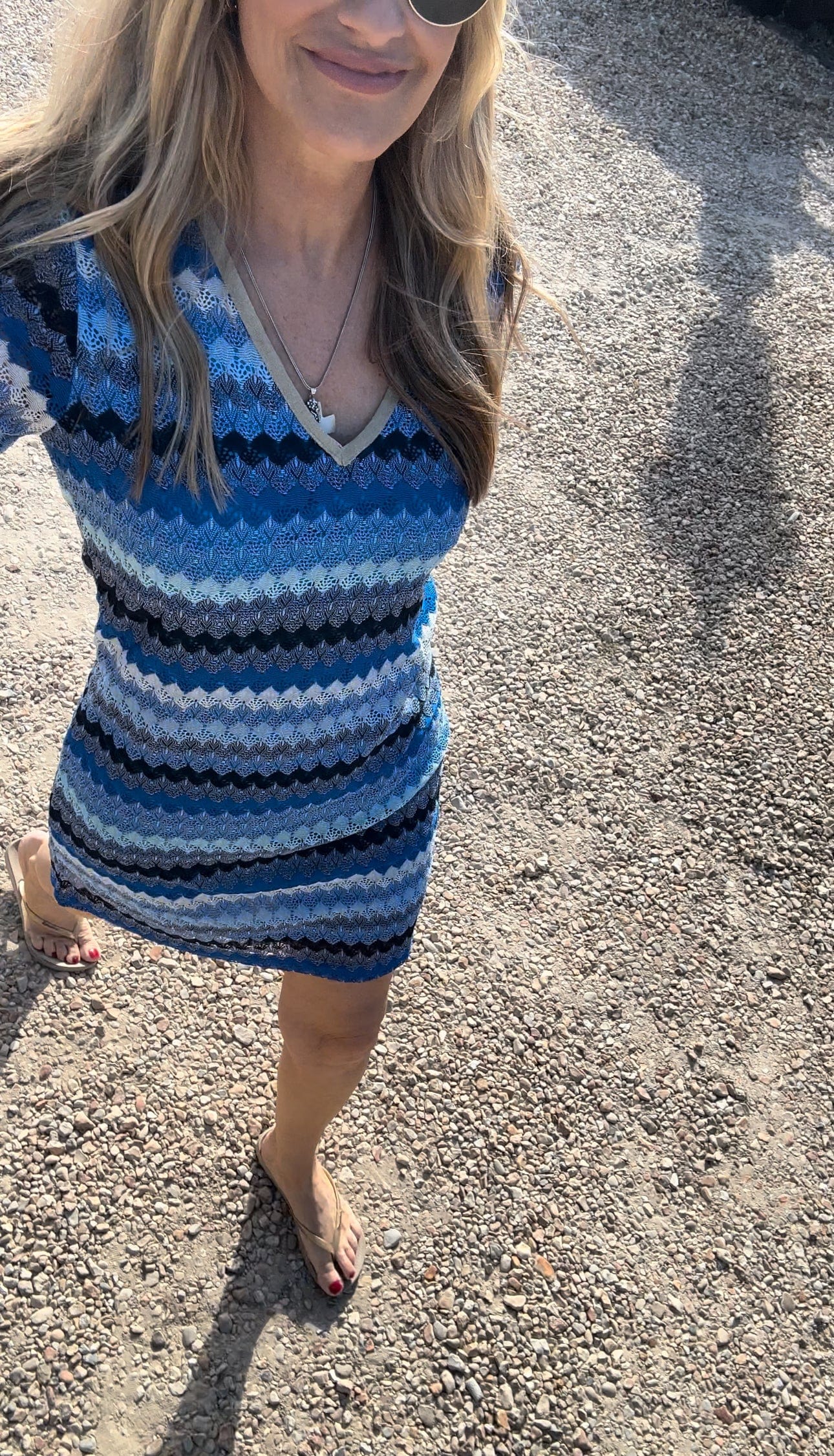 St Tropez Dress - Blue