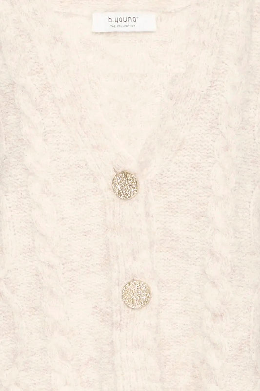 Oatmeal Cable Cardigan