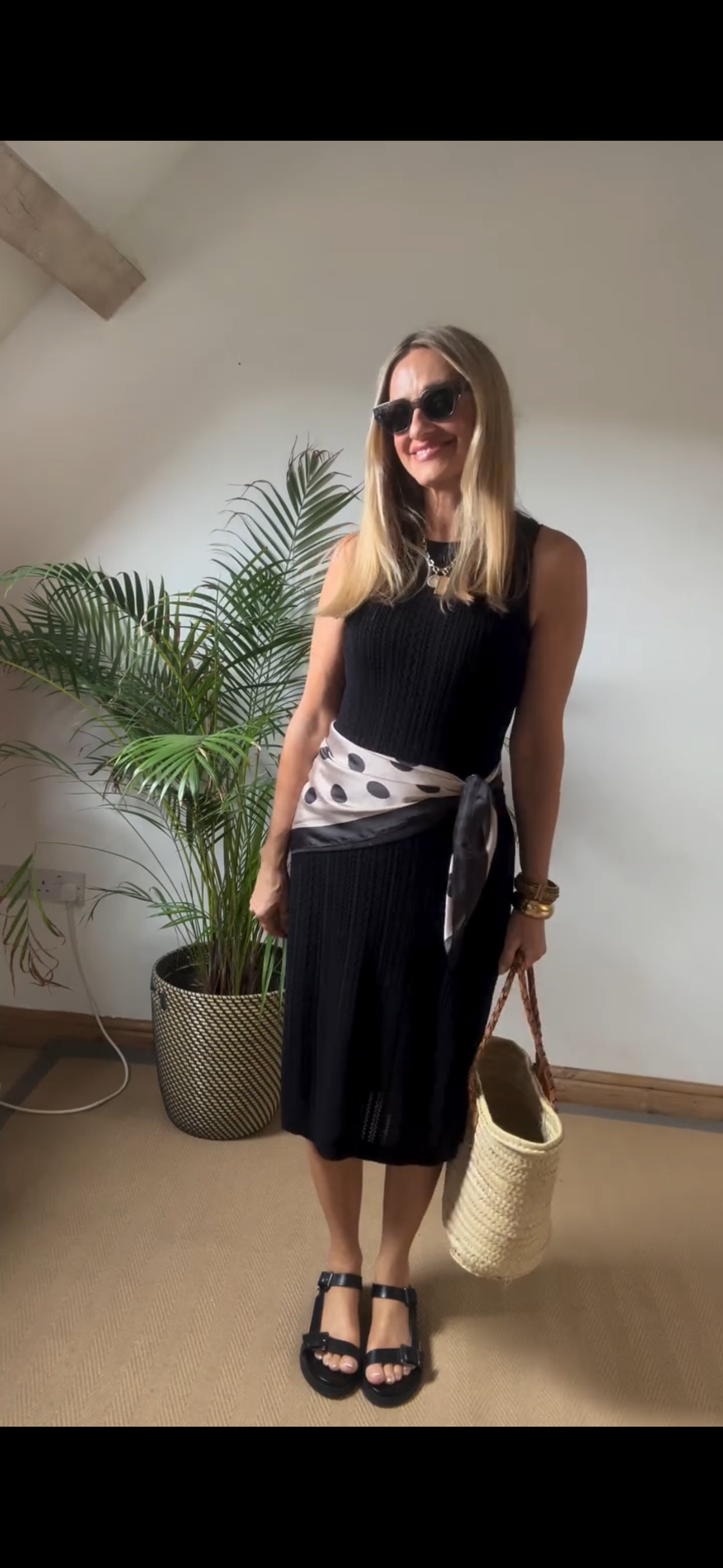 Crochet Midi Dress