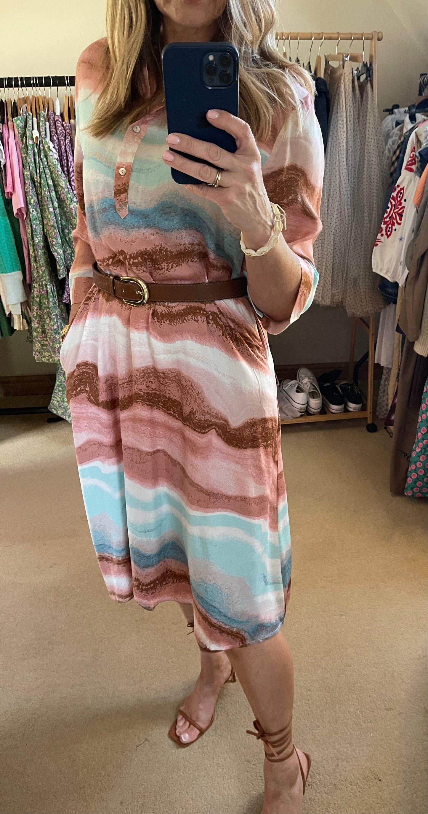 Coral Cloud Dress