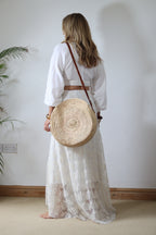 Cream Maxi Lace Skirt