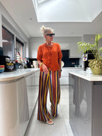 Tie Front Mohair Short Sleeve Cardigan