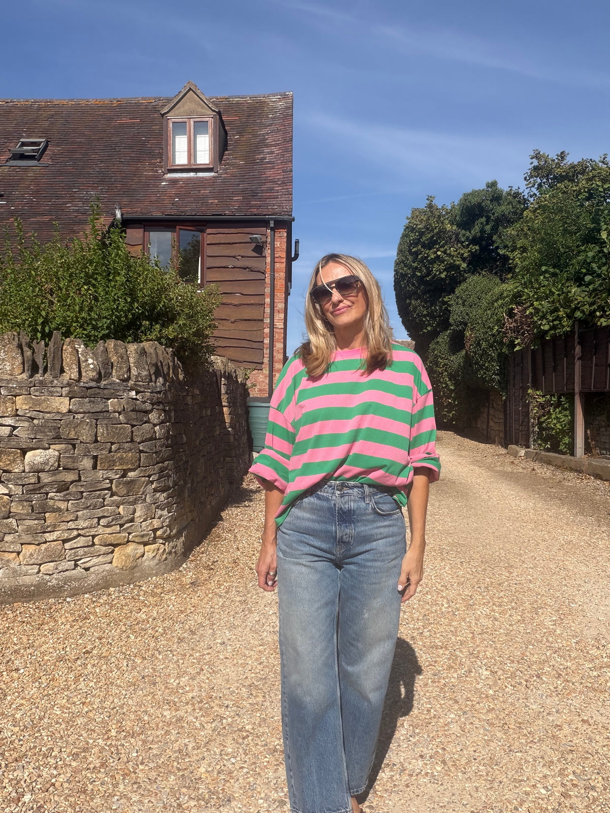 Striped Long Sleeve T-Shirt