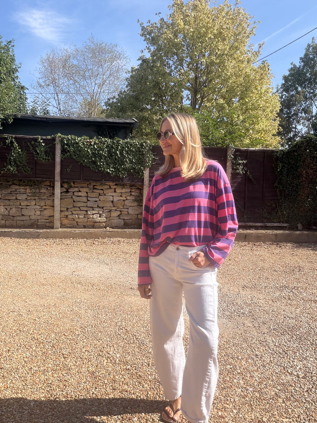 Striped Long Sleeve T-Shirt