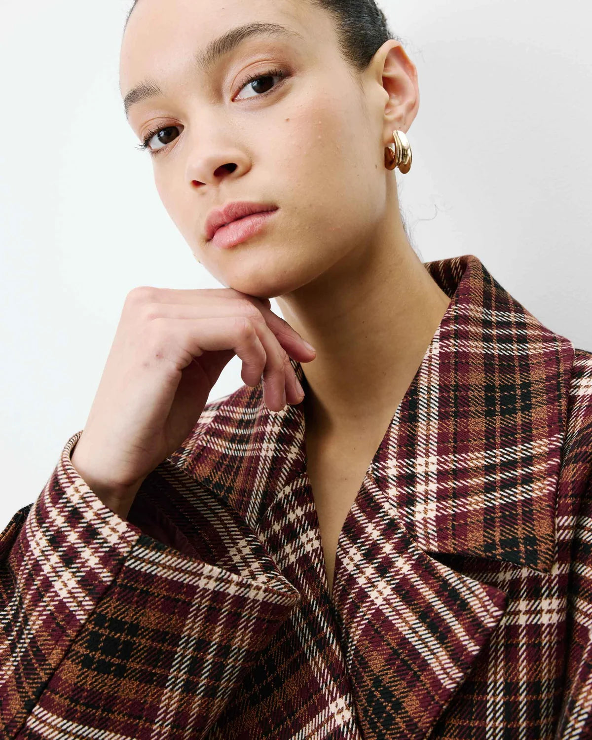 Cherry Check Jacket