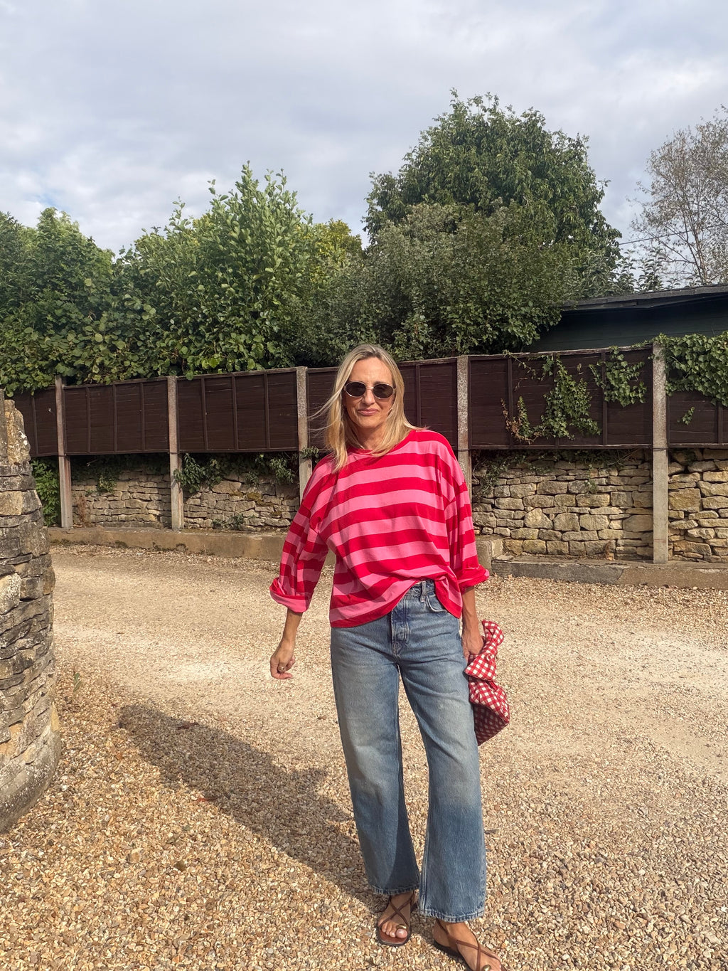 Striped Long Sleeve T-Shirt