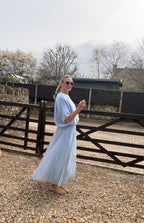 Polka Dot Maxi Skirt