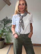 Paisley Triangle Scarf