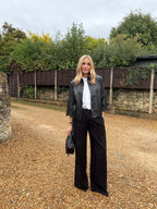 Lace Side Stripe Trousers