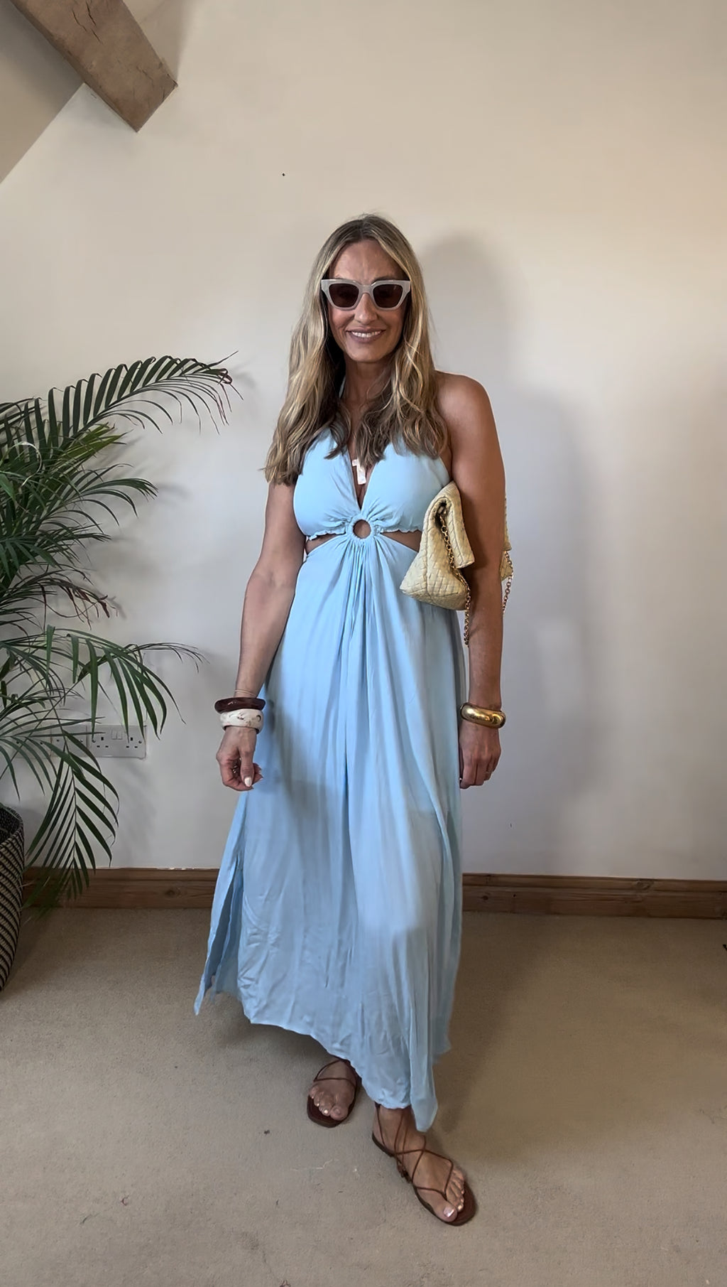 Cut Out Resort Wear Dress