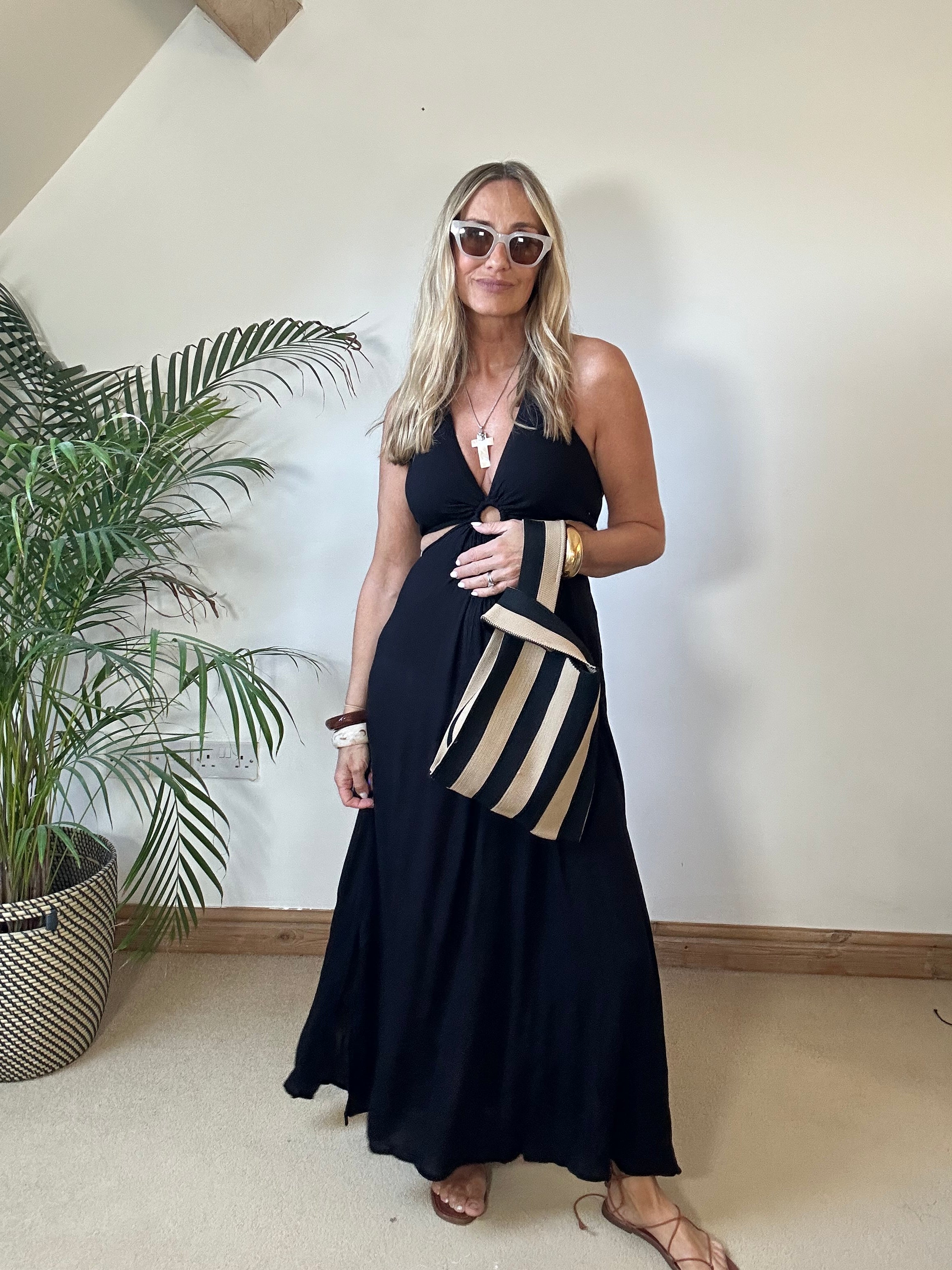 Cut Out Resort Wear Dress