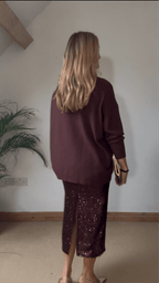 Relaxed Fit Roll Neck Jumper