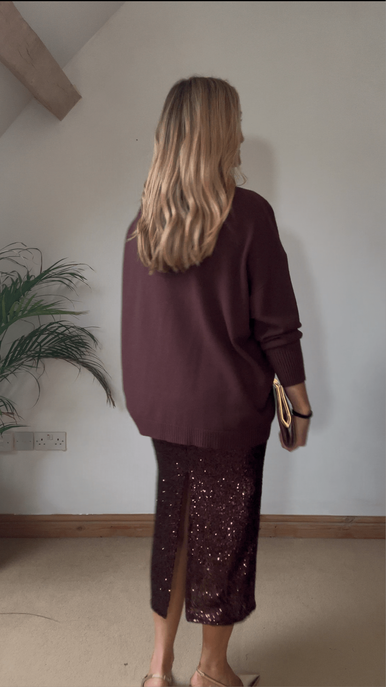 Relaxed Fit Roll Neck Jumper