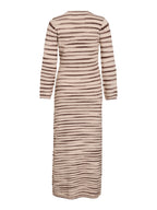 Broken Stripe Ankle Knit Dress