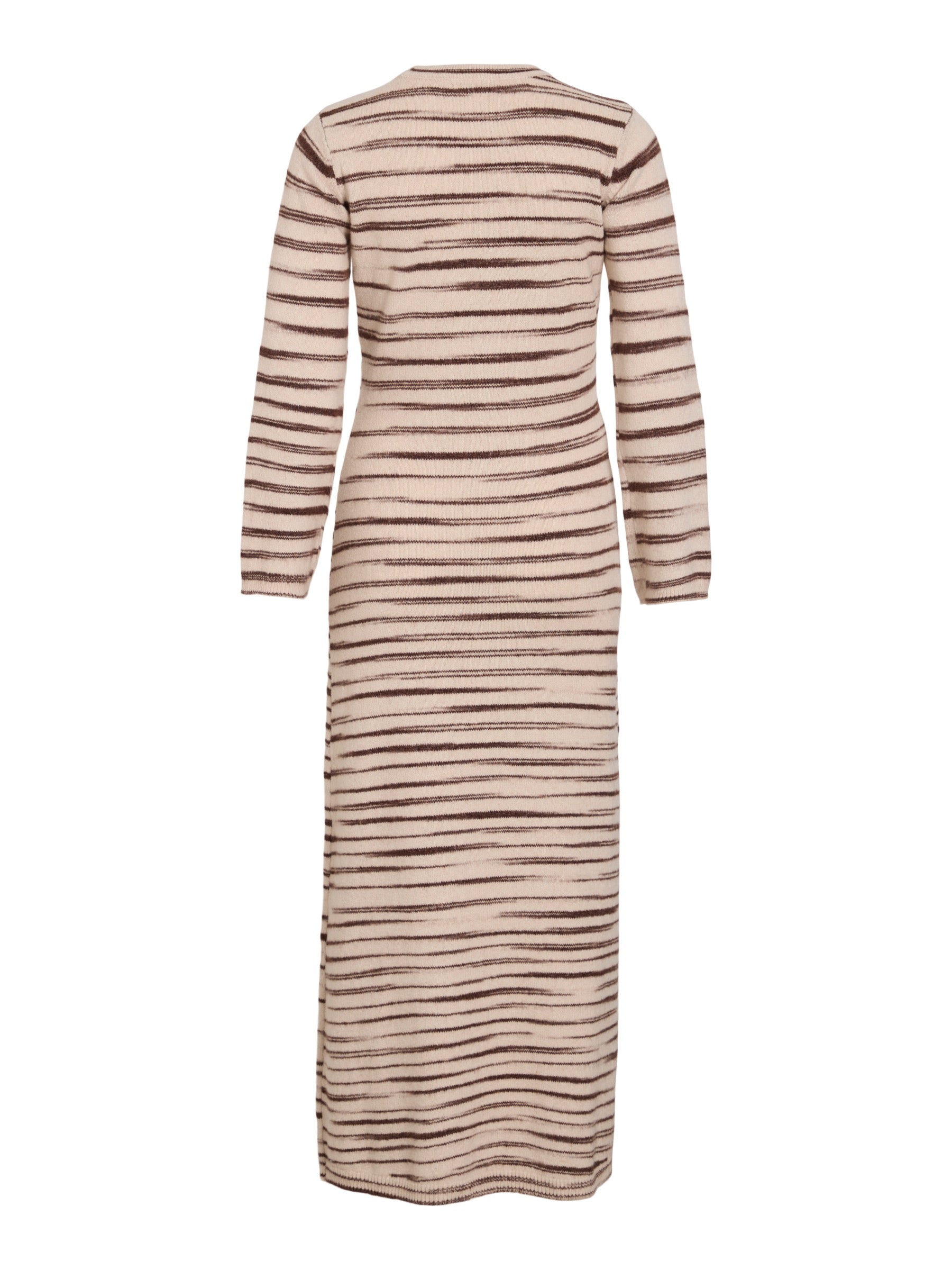 Broken Stripe Ankle Knit Dress