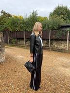 Lace Side Stripe Trousers