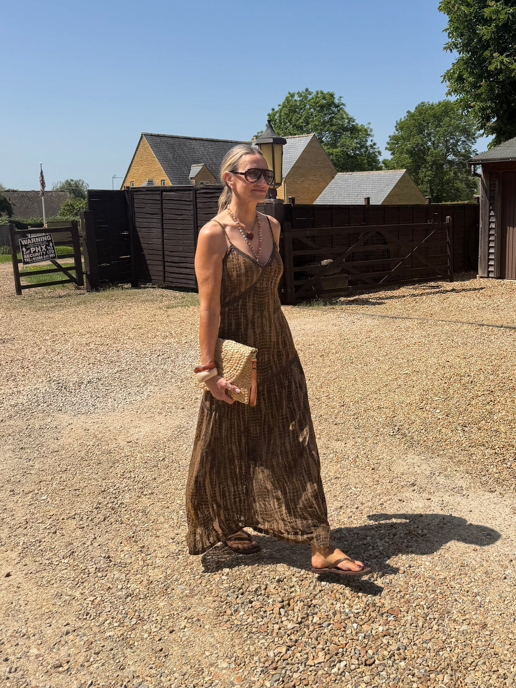 Velour Maxi Dress
