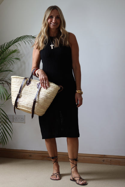 Crochet Midi Dress