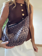 Oversized Fabric Bumbag -