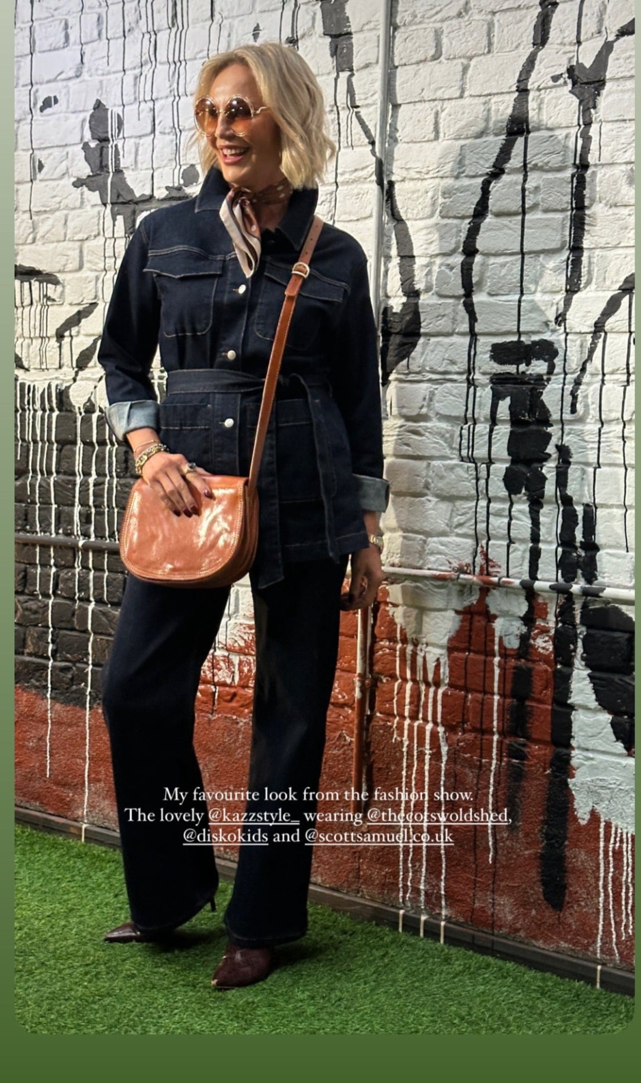 Kimberley Belted Denim Jacket