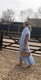 Polka Dot Maxi Skirt