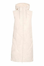 Quilted Gilet - Cream