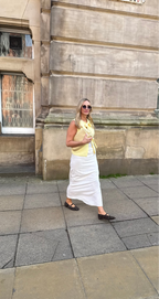 Tie Front Sleeveless Knit