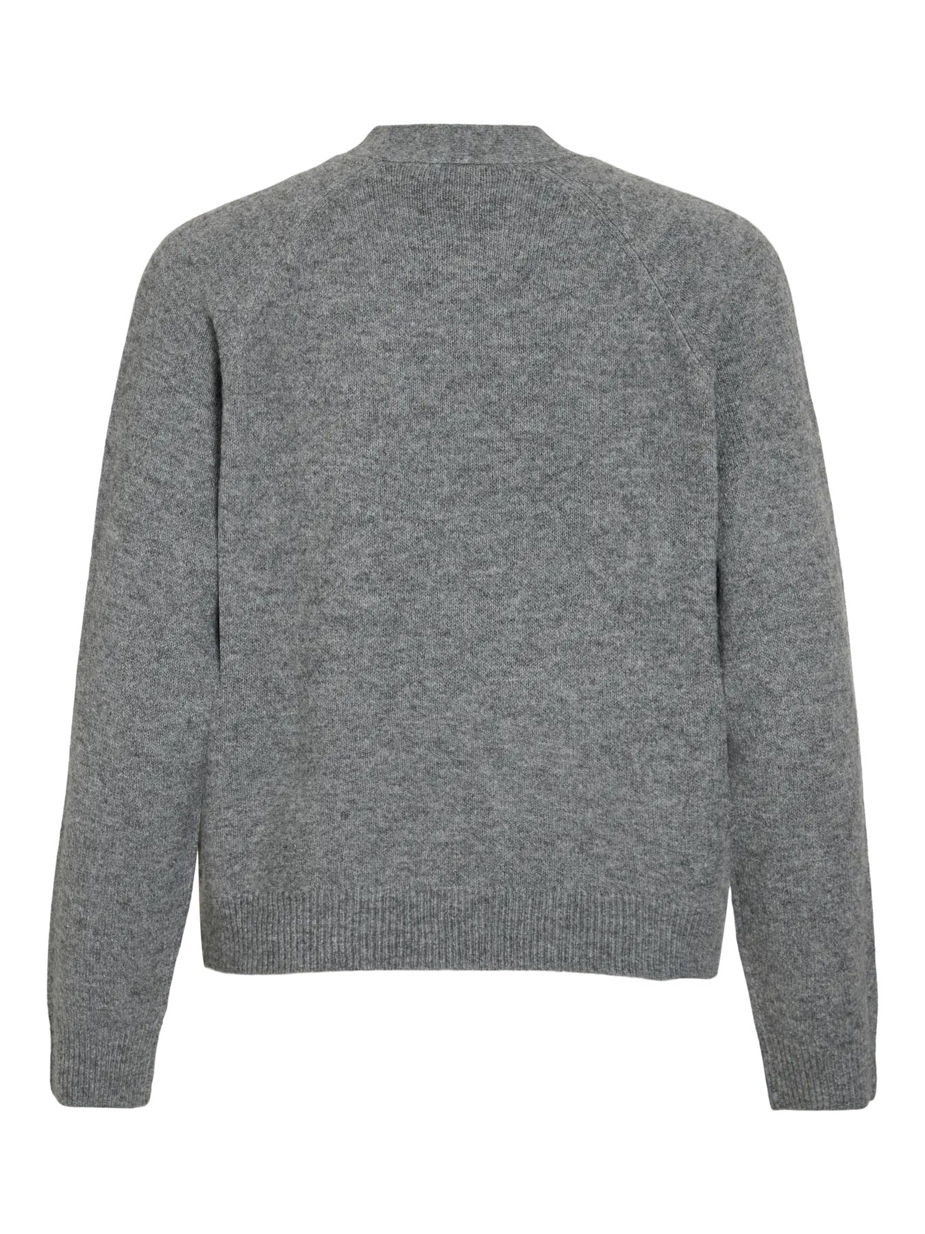 Grey Tie Neck Jumper