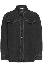 Western Style Denim Shacket