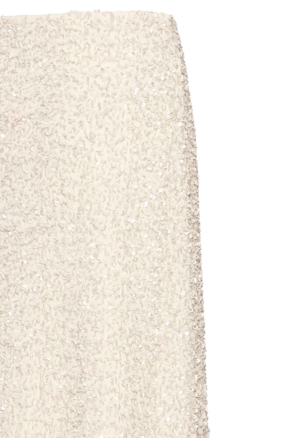 Oatmeal Sequin Skirt