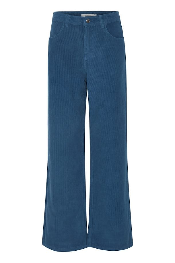 Peacock Blue Corduroy Trousers