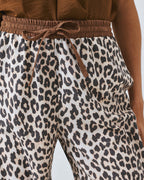 Leopard Print Wide leg Trousers