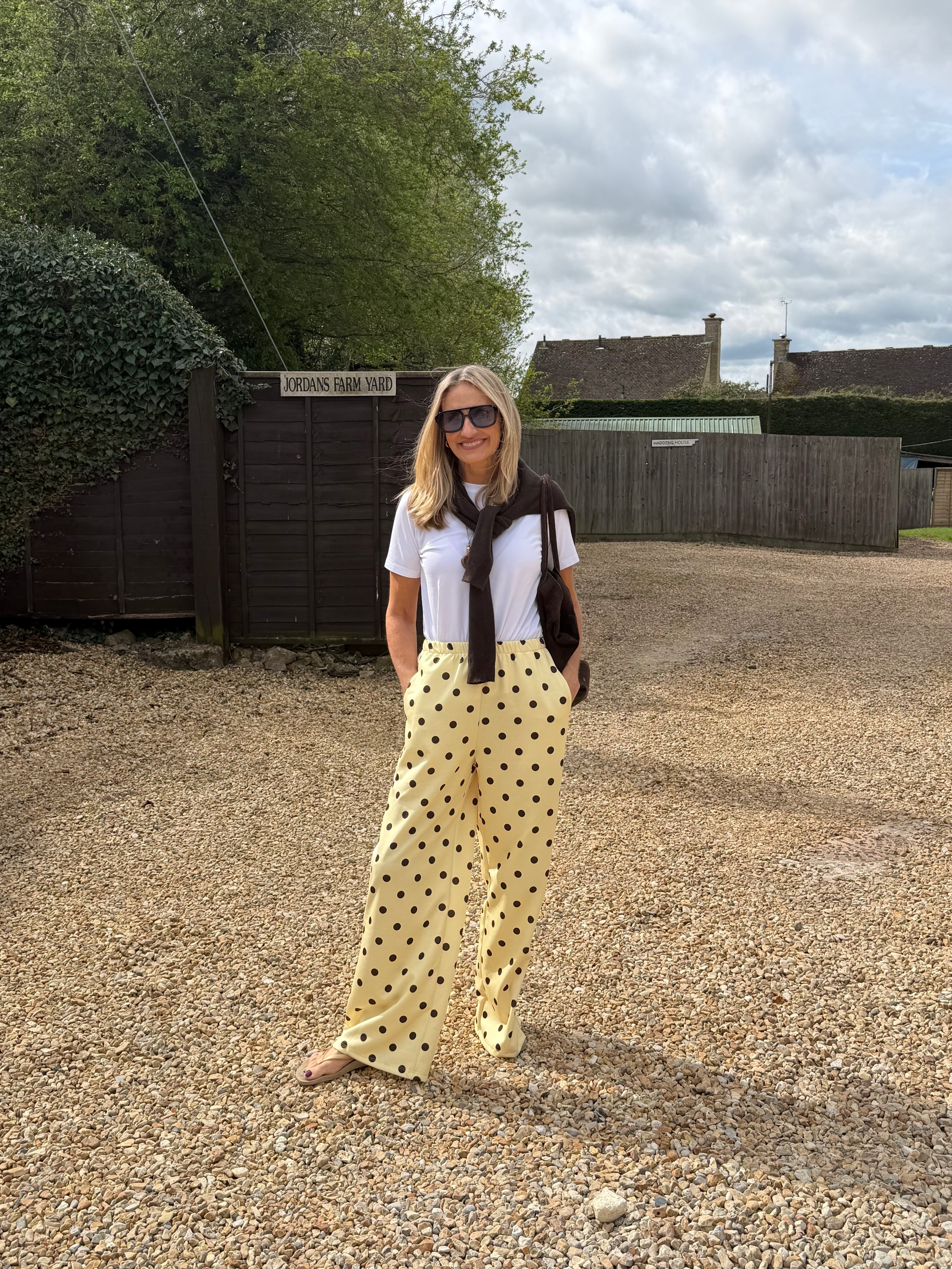 Polka Dot Joggers