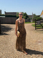 Velour Maxi Dress