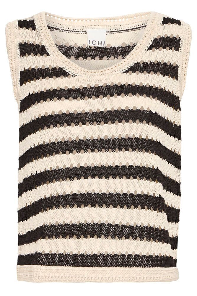 Striped Crochet Top